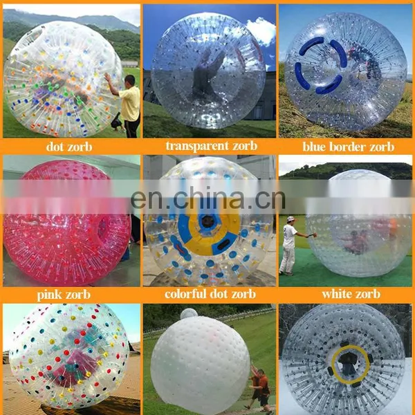 2017high Quality Pvc/tpu Material Human Size Hamster Ball Cheap Inflatable Zorb Ball Grass Ball for Sale photo-5