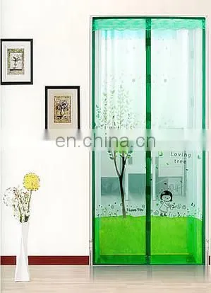 Newest Upgrade Encryption 4 Colors Magnetic Moustiquaire Porte for Decoration photo-2