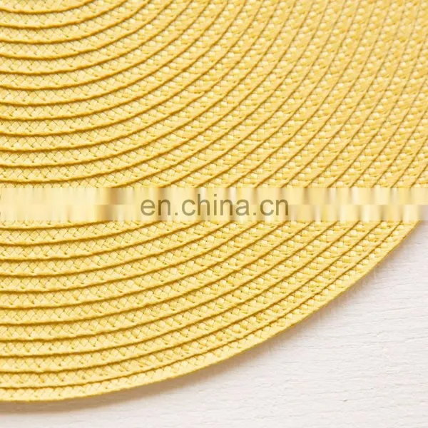 Round Plastic Metallic Placemat photo-4