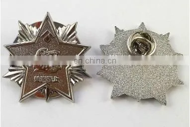 New Wholesale Imitation Enamel Badge Lapel Pin Metal Crafts photo-3