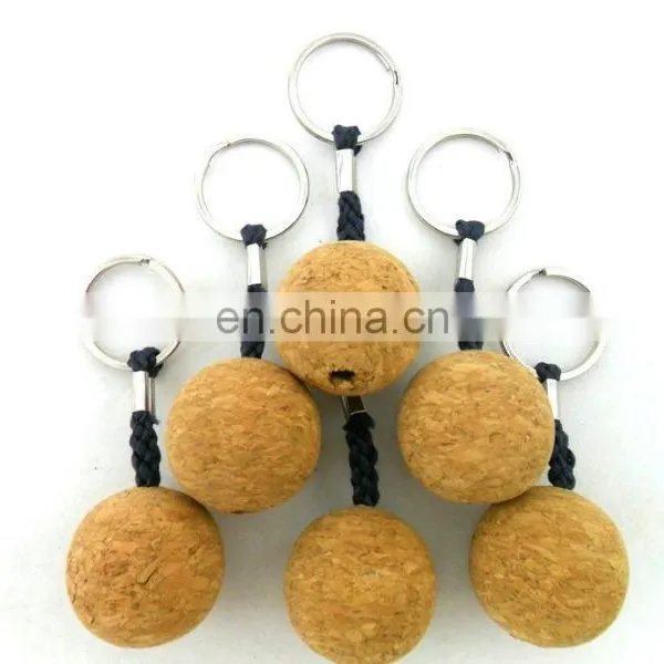 Custom Print Floating Cork Keychain for Wholesale photo-3