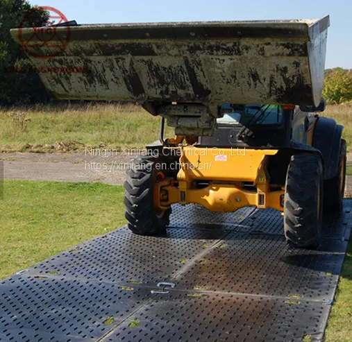 UPE Anti-slip Heavy Equipment Mud Mats / Ground Protection Mat / Temporary Road Mat photo-5