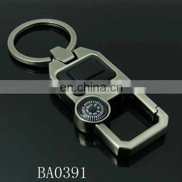 Promotion Gift Aluminum Keychain With LED Light photo-3