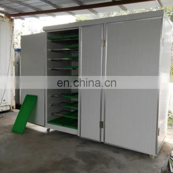 Commercial Rabbits Fodder Making Machine / Hydroponic Culturing Barley Breeding Machine for Sale photo-4