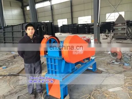 New Type Small Mini Rock Stone Mining Lab Scale Jaw Crusher for Sale photo-6