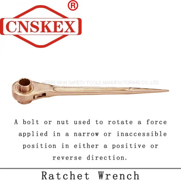 Non Sparking Ratchet Wrench Tools photo-3