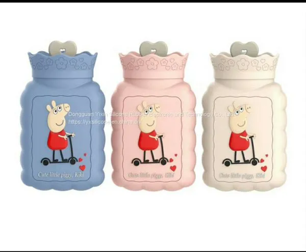 Premium Silicone for Pain Relief Hot Water Bottle Silicone Hot Water Bag photo-5