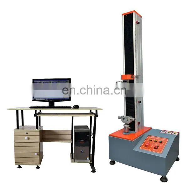 2KN Load Material Famous Manufactory Plastic Rubber Universal Tensile Strength Testing Machine Price photo-2