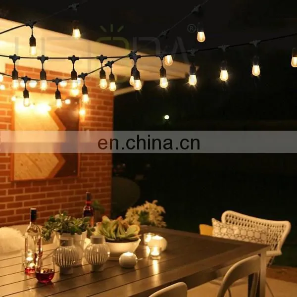 S14 Waterproof Outdoor Led String Lights Christmas Tree Lights Holiday Decoration photo-2