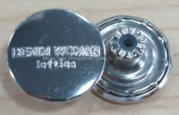 20mm Alloy Jeans Button photo-3