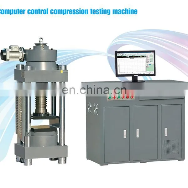 Computerized Hydraulic Compressive Strength Concrete and Cement Mortar Testing Machine photo-3