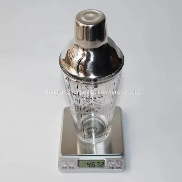 Wholesale Classic Barware Modern Glass Recipe Cocktail Boston Shaker Wine Stainless Steel Bartender photo-4