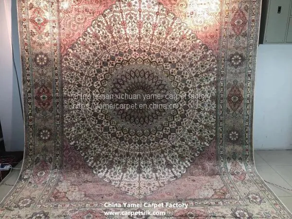 Washed Persian Silk Carpet and Rug for New Year 2021