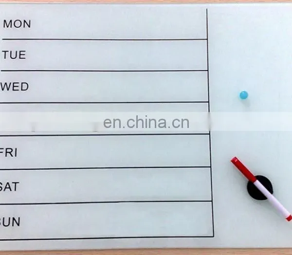 Anti Reflective/non-glare Magnetic Glass Whiteboard photo-4