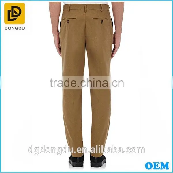 2016 Custom Mens Yellow Plain Long Thai Harem Pants From Alibba Mens Clothes Factory photo-2