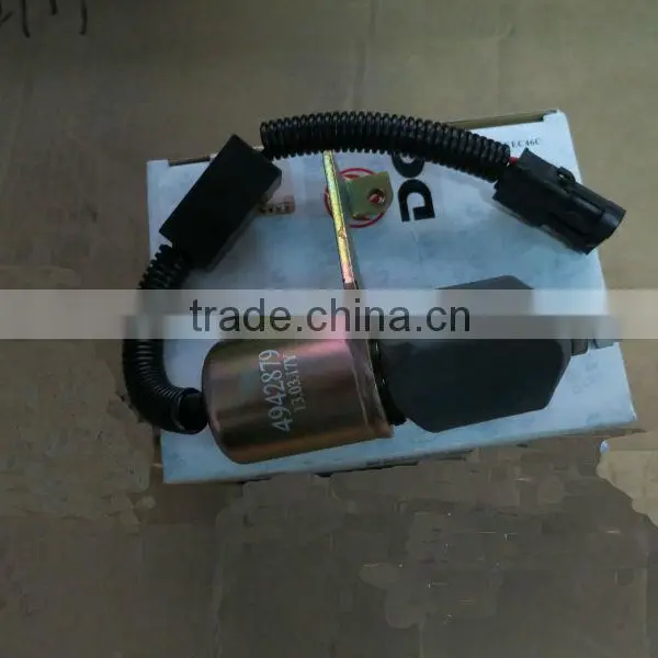DCEC 6CT Diesel Engine 24v Fuel Cutoff Solenoid Valve 4942879 photo-2