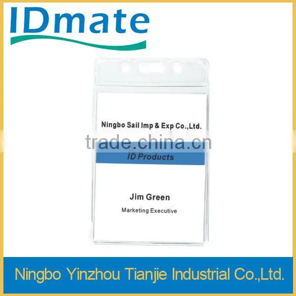 Portrait PVC Wallet