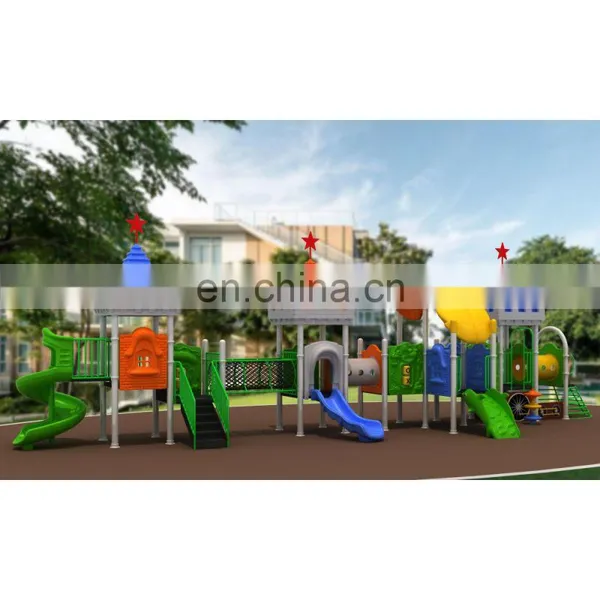 Kids Outdoor Plastic Large Playground Equipment Children Outdoor Playground photo-2