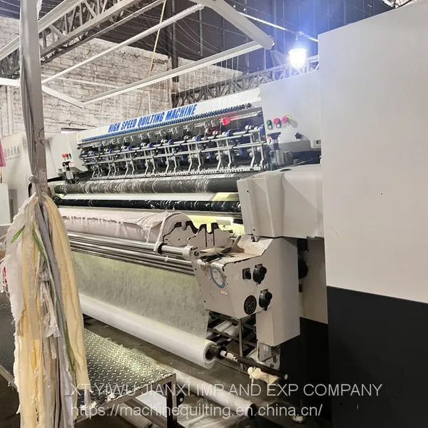 Used HC3200 High Speed Computeried Multi-needle Chain Stitch Quilting Machine photo-4