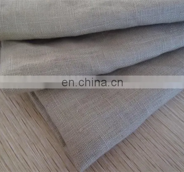 Wholesale 9*9 Piece Dyed Stone Washed 100% Linen Fabric photo-3
