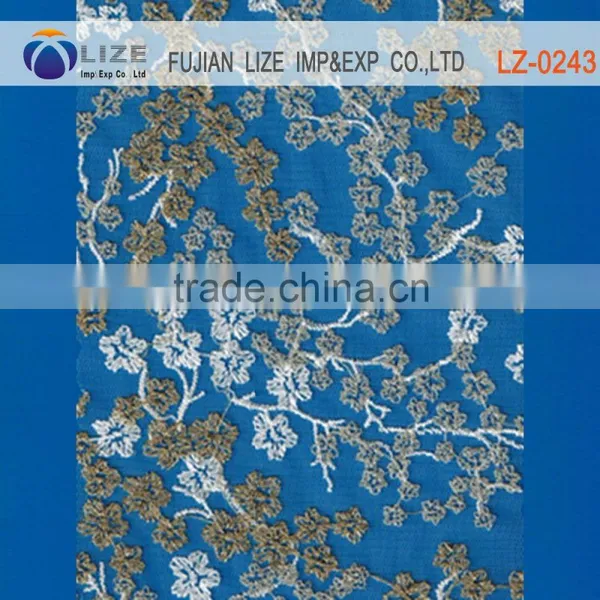 Stylish French Embroidered Technics George Lace Fabric photo-6