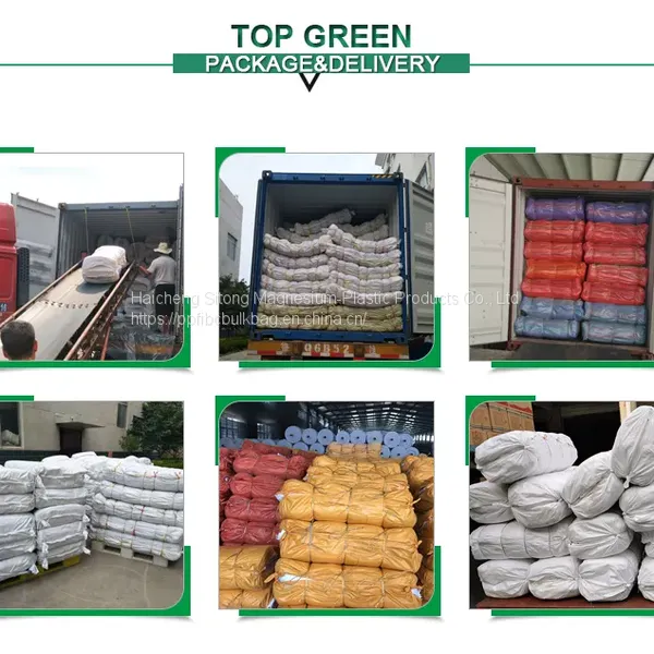 Industrial Flexible Intermediate Bulk Container Bags With Cross Corner Loops photo-2