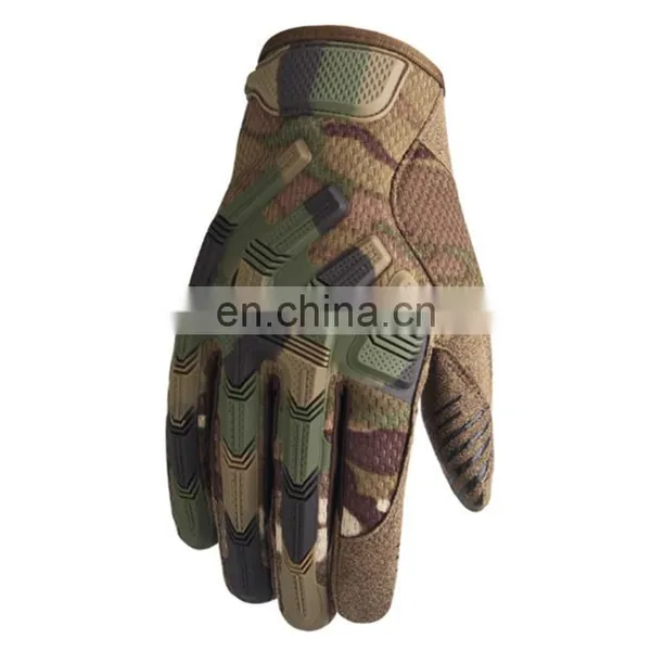 Cycling Sports Fitness Touch Screen Equipment Hunting Outdoor Hard Knuckle Cycling Sports Tactical Gloves