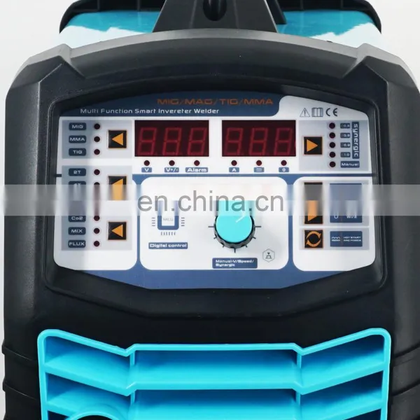 Igbt VRD Thrust Hot Arc 4 In1 Inverter Mig Mag Mma Tig Welder 2T/4T Co2 Mig Welding Machine photo-5
