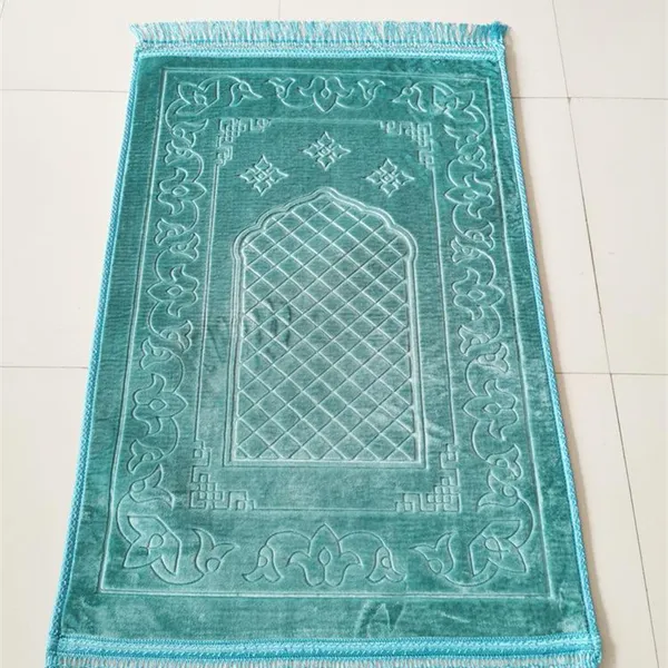 Decorative Use Mosque Carpet in Customized Muslim Prayer Mat photo-5