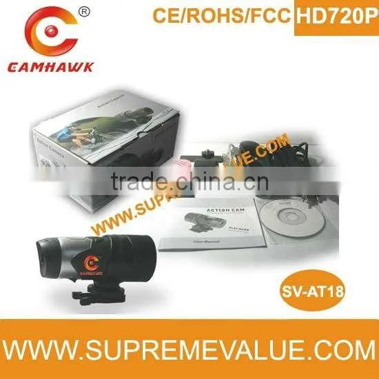 Shock-resistant VGA Waterproof Motorbike Camera