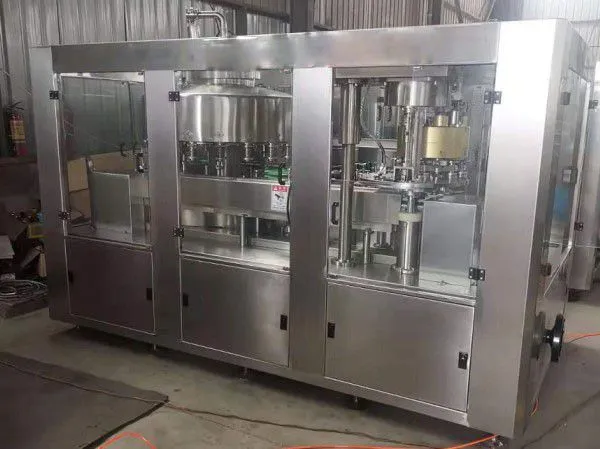 Can Juice Beverage Filling Sealing Machine