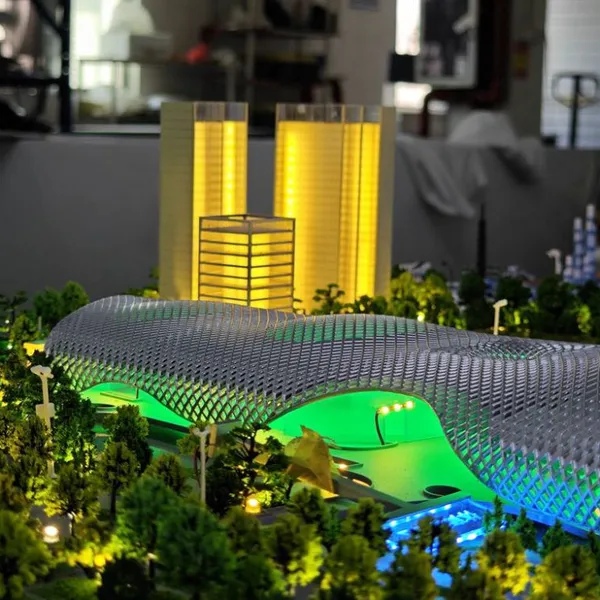 Customized manufacturer of sports arena models