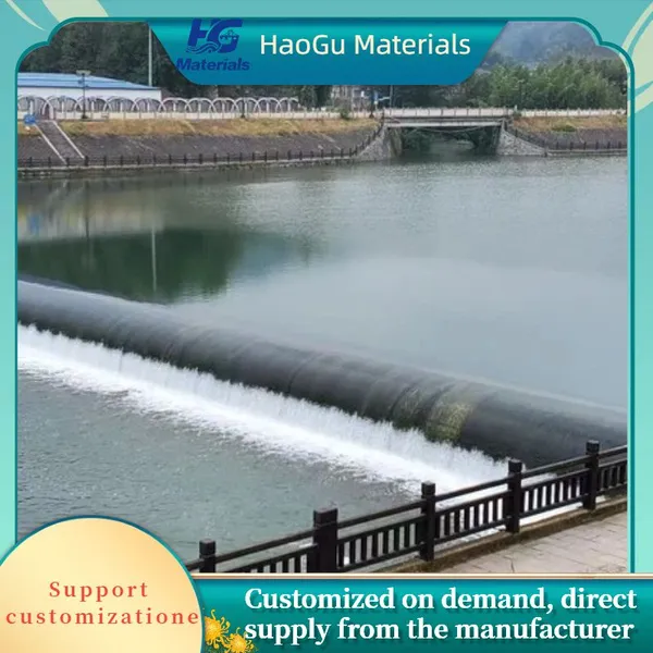 Leak-Proof Rubber Water Barrier Vibration-Absorbing Rubber Dam photo-5