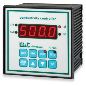 C 7635 High-purity Water Conductivity Transmitter With Automatic Temperature Compensation 0-100°C