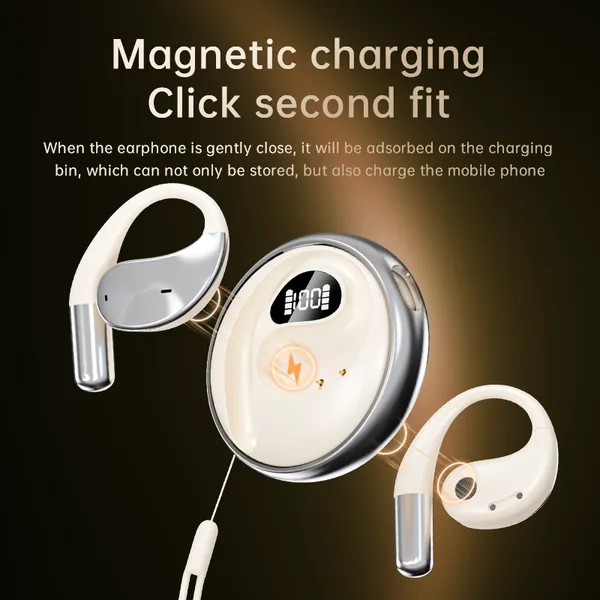 N70 New Private Mold Open-Ear TWS Earhook OWS Bluetooth Earphones photo-4