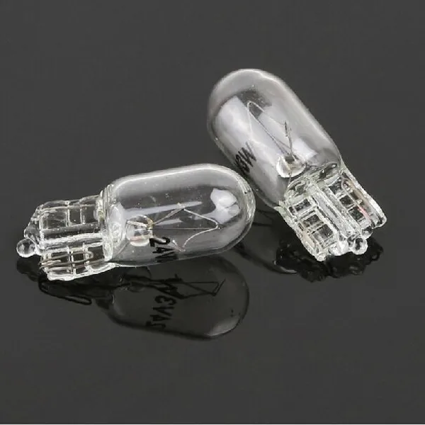 Factory Price T10 Glass Amber Bulb 168 Bulb 12V5W Wedge Bulb Halogen W2.1x9.5d photo-3