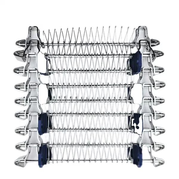 Custom Chain-driven Stainless Steel Wire Mesh Conveyor Belts, High-temperature Resistant Metal Belts, Widths 300, 500, 800 mm photo-5