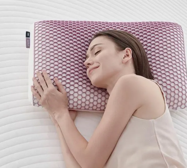 Grid Gel Memory Foam Pillow
