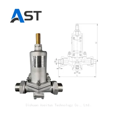 Pressure Control Cryogenic Pressure Reducing Valve