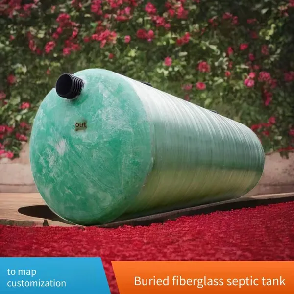 Grp Septic Tanks for New Rural Dry Toilet Renovation - Three - Compartment Prefabricated Products, Buried Sewage Treatment Tanks photo-4