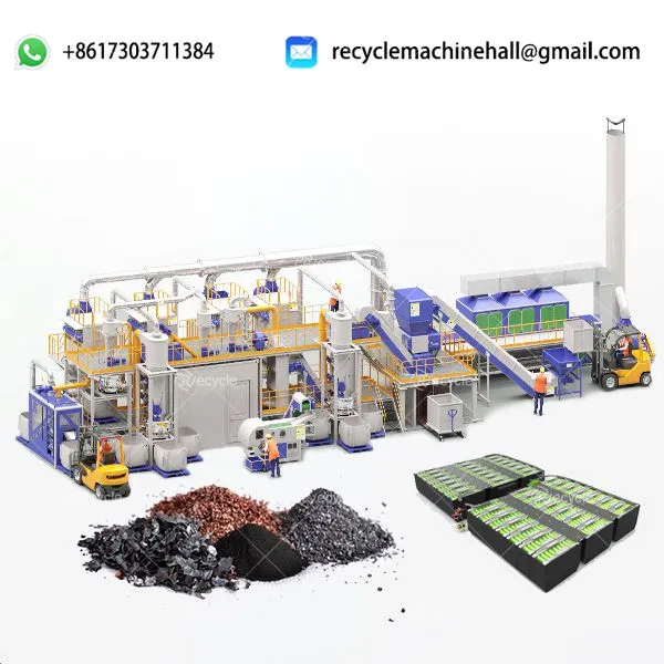 Lithium Ion Battery Recycling Machine for Waste Battery Processing