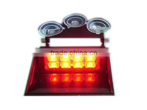 8W LED Amber Emergency Deck Dash Visor Lights for Vehicle Car HV-181 photo-3