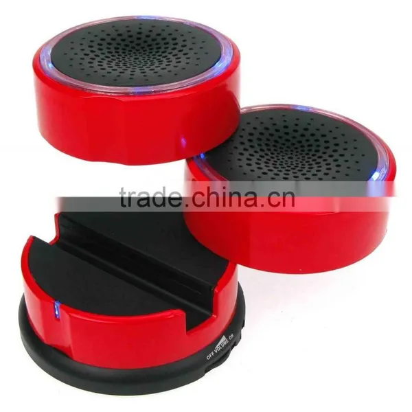 Top Selling Deluxe Design Swivel Dim Sum Portable Speaker photo-3