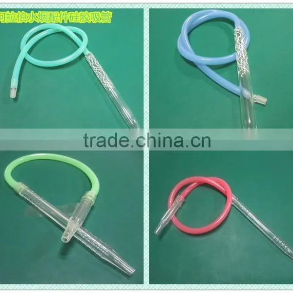 Beautiful Food Grade Silicone Hookah Shisha Hose/ Coffee Shisha Hose Quality Choice