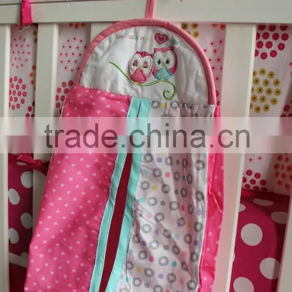 Distributors Wanted Embroidery Designs Baby Crib Bedding Set photo-4