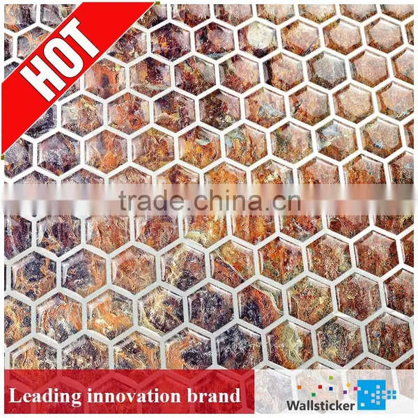 Professional Offset Printing Process Bathroom Border Tile Sticker for Home Decoration photo-2