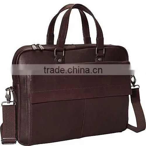 Hot Designer Leather Briefcase Man Office Bag Business Bag for Men photo-4