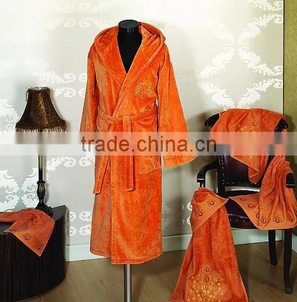 Luxury Combed Cotton Bathrobes for Women