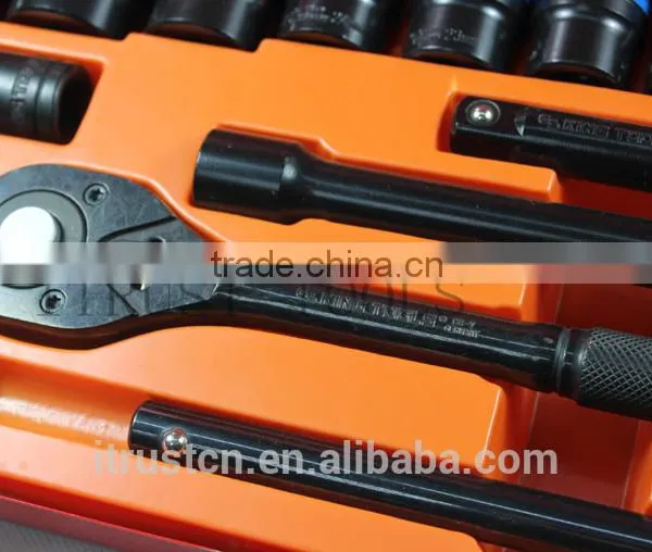 24PCS 1/2" Metal Box Socket Set 4024AAM GS KING TOOLS Made in China Quality Choice photo-2