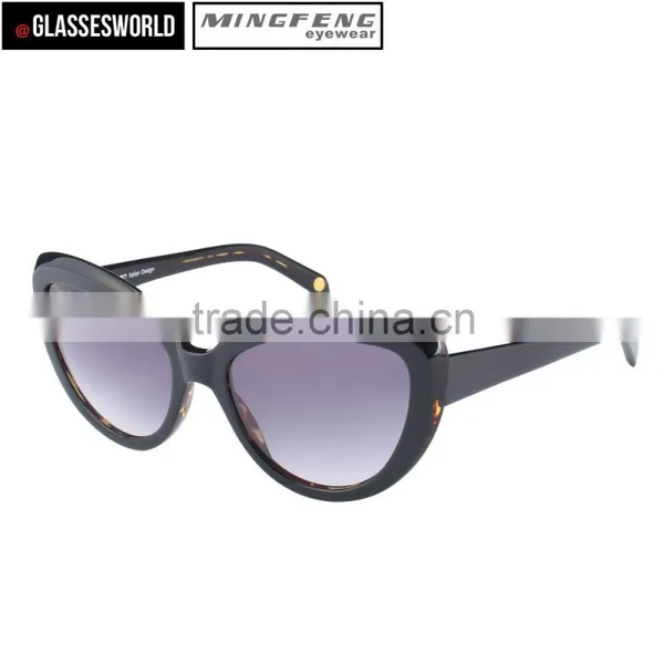 2015 Women Fashionable Cat Eye Sunglasses UV400 Polarized Sunglasses photo-2